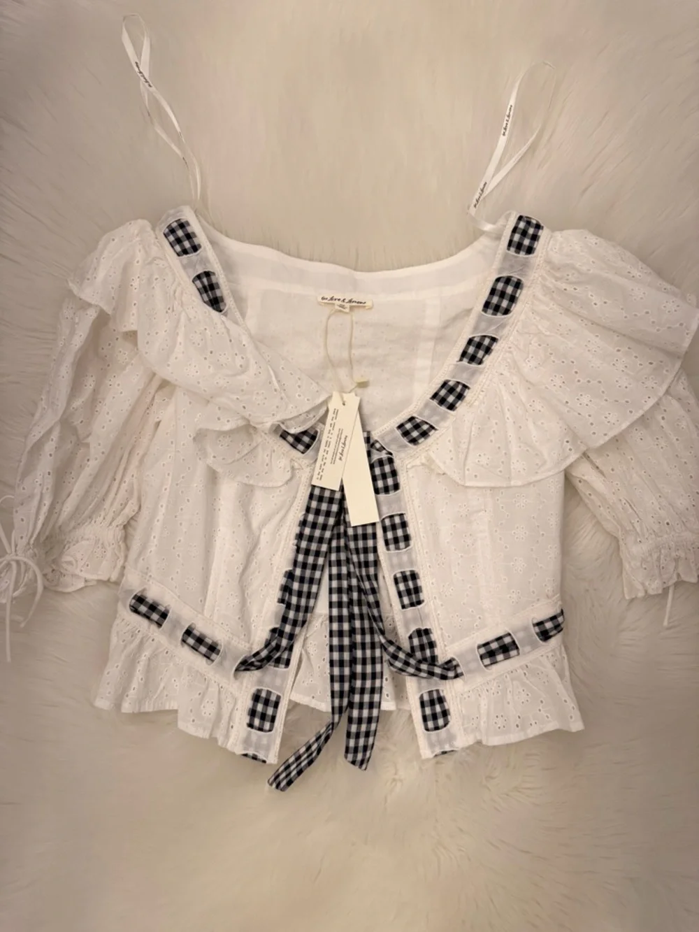 For love & lemons ruby ribbon top - Picture 3 of 5
